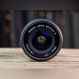 Sold! Nikon Series E lens  28mm f2.8